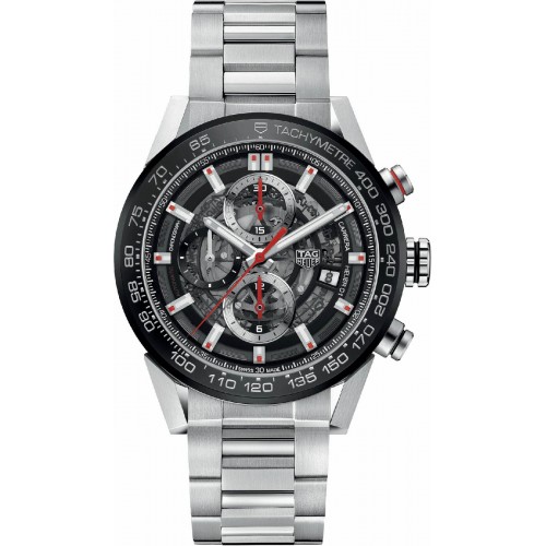 Tag Heuer Carrera Skeleton Black Dial Save Men's Watch CAR201V-BA0766 Tag Heuer Carrera Skeleton Black Dial Save Men's Watch CAR201V-BA0766